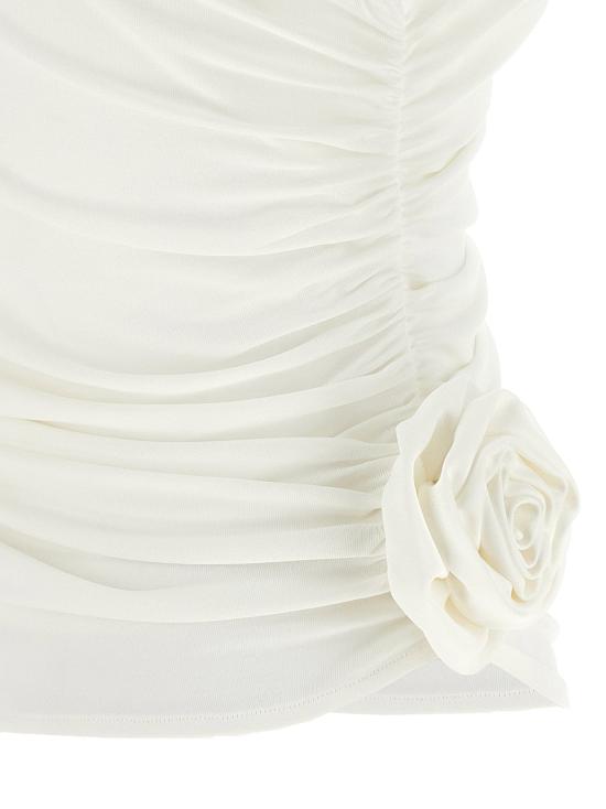  마그다뷰트림 민소매 티셔츠 LD241423CREAM WHITE - MAGDA BUTRYM