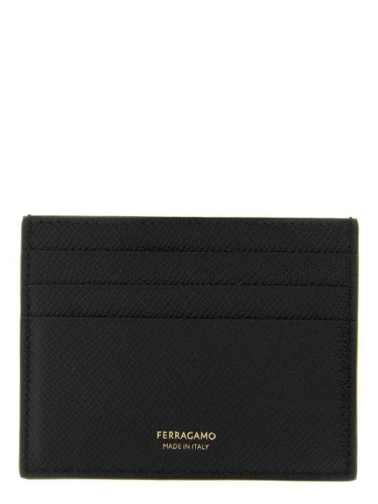  살바토레 페라가모 명함지갑 LD776843NERO BLACK - SALVATORE FERRAGAMO
