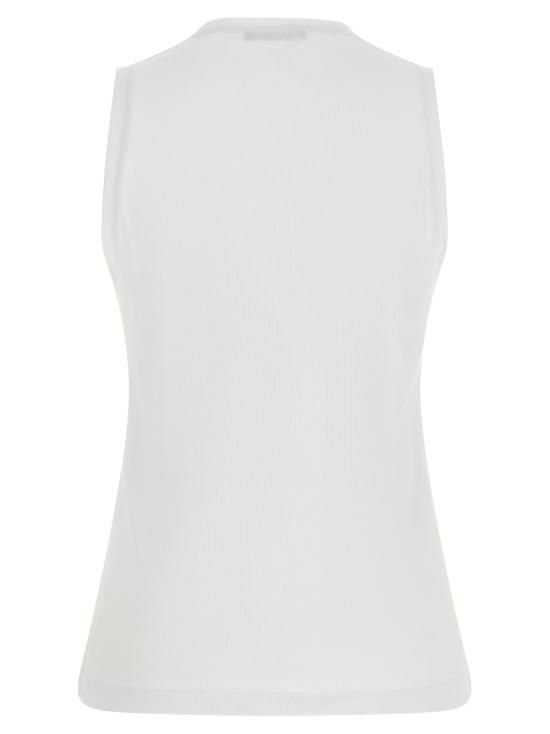  발망 민소매 티셔츠 LDHF1EB075BD10GAB WHITE - BALMAIN