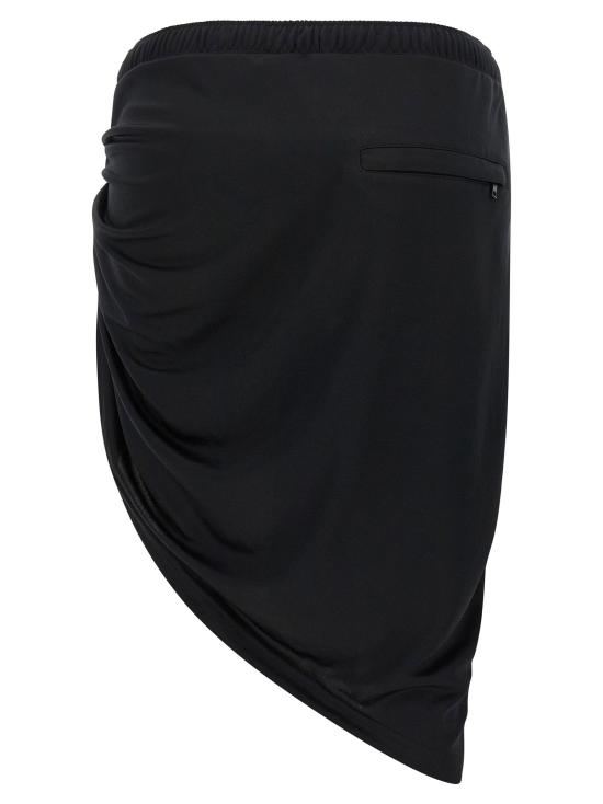  쿠레쥬 스커트 LD226JJU371JS01959999 BLACK - COURREGES