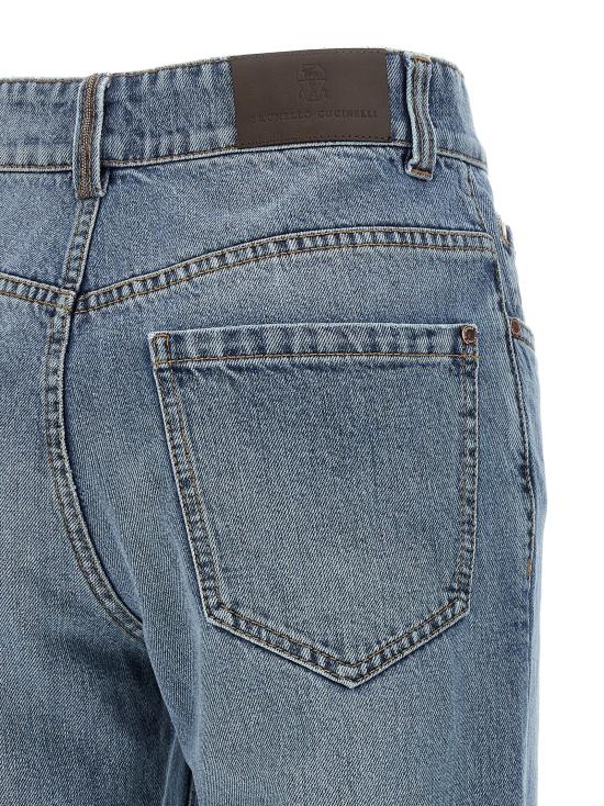  브루넬로 쿠치넬리 데님 팬츠 LDMA095P5758C9012 BLUE - BRUNELLO CUCINELLI