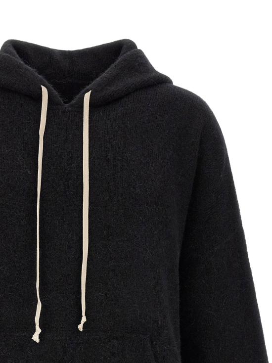  릭 오웬스 후드 티셔츠 LDRU02F4698KWP09 BLACK - RICK OWENS