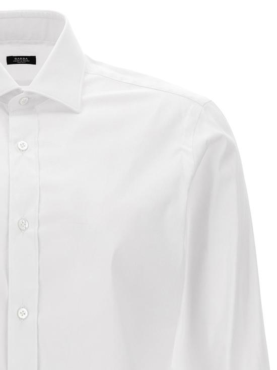  발바 셔츠 LDT1U12P01PZ27000001 WHITE - BARBA