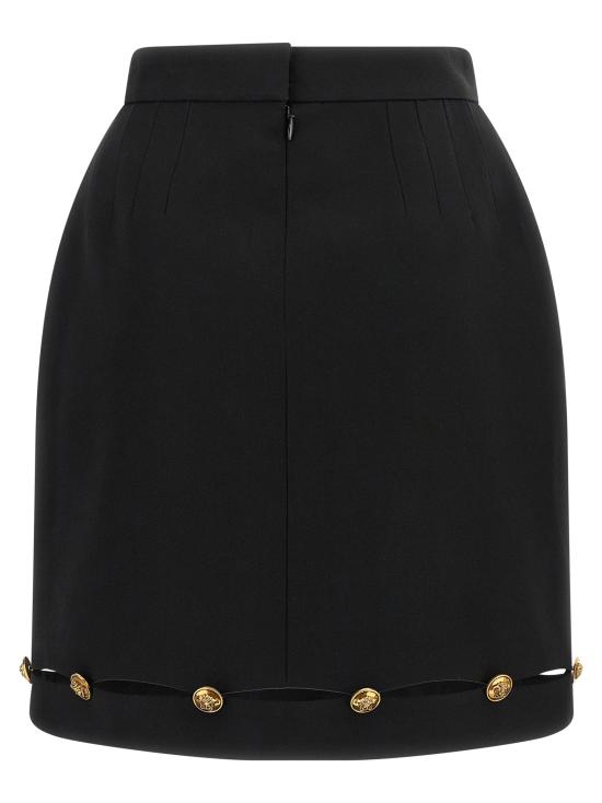  베르사체 스커트 LD10269181A177931B000 BLACK - VERSACE