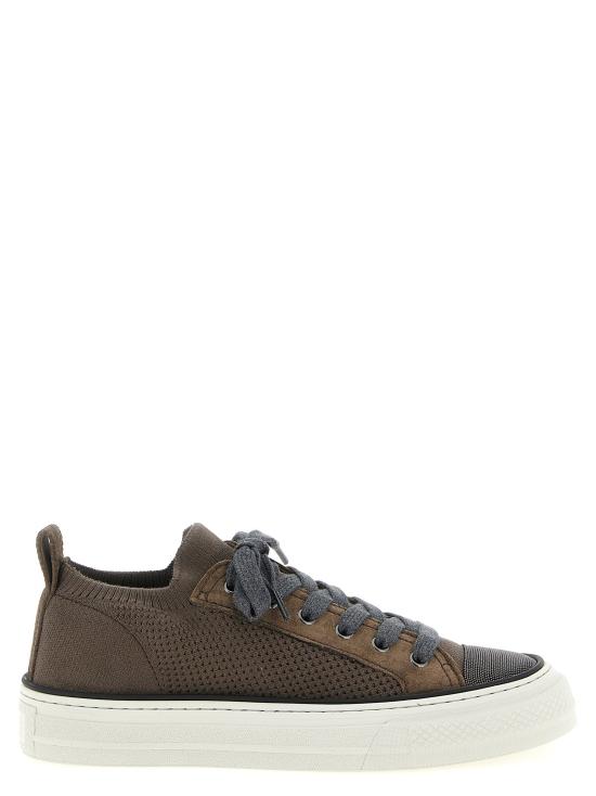  브루넬로 쿠치넬리 스니커즈 LDMZ35G2650C8705 TAUPE