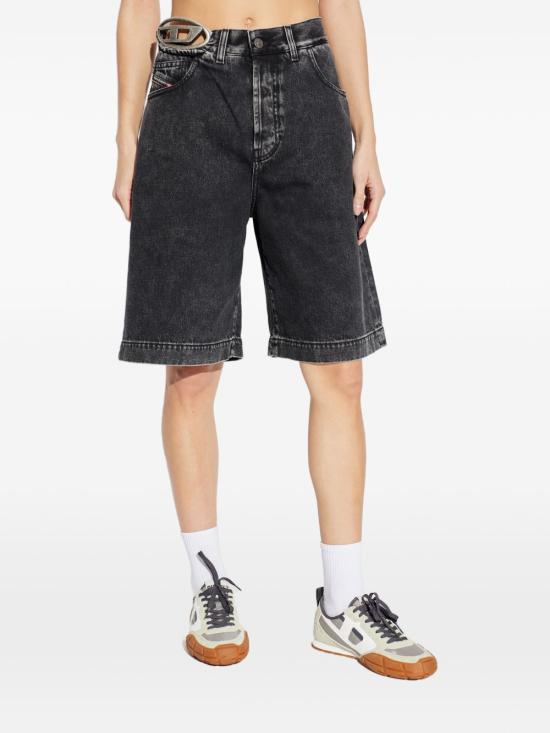  디젤 데님 숏팬츠 A217190ADCE02 AI26 BLACK - DIESEL