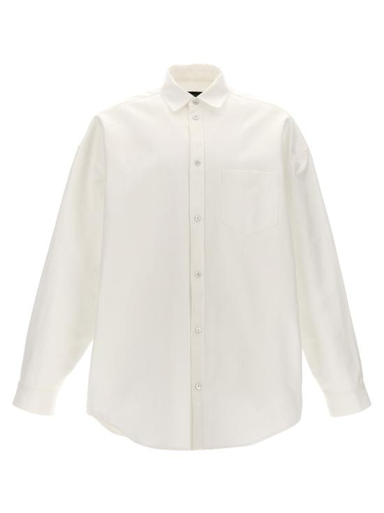  발렌시아가 셔츠 LD794462TQM309140 WHITE