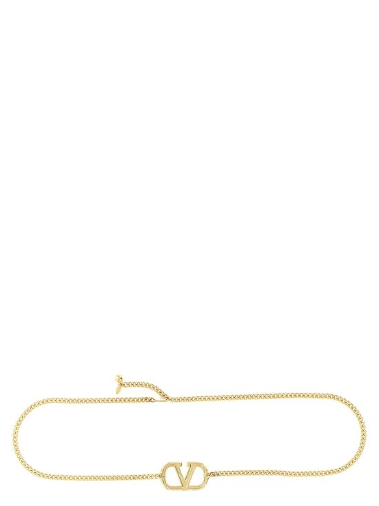  발렌티노 가라바니 벨트 LDW2T0SS0SIM1PV GOLD - VALENTINO GARAVANI