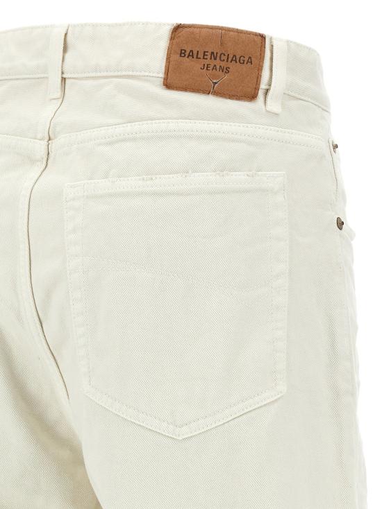  발렌시아가 데님 팬츠 LD786468TJW949000 CREAM - BALENCIAGA