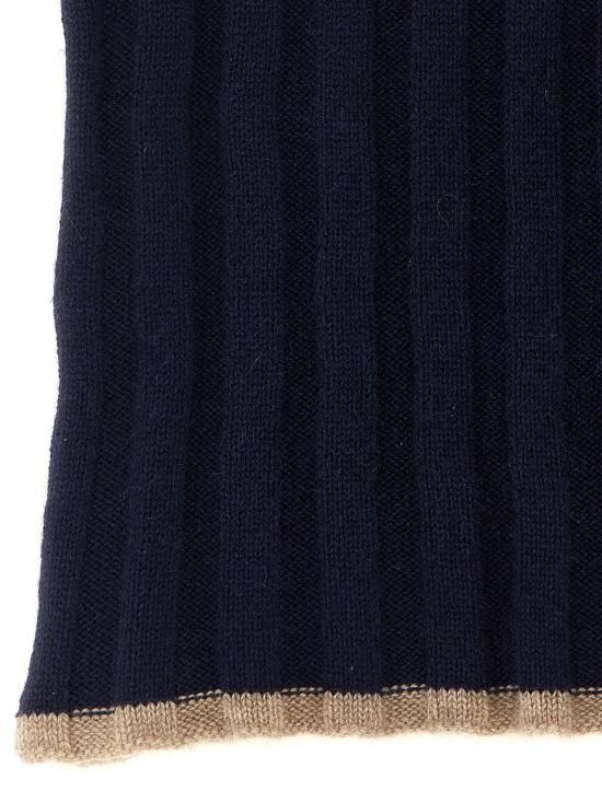  브루넬로 쿠치넬리 머플러/스카프 LDM2240819CU715 NAVY - BRUNELLO CUCINELLI