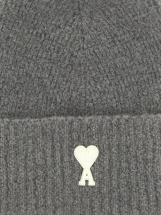  아미 모자 LDUBO005KN0135A338 GREY - AMI