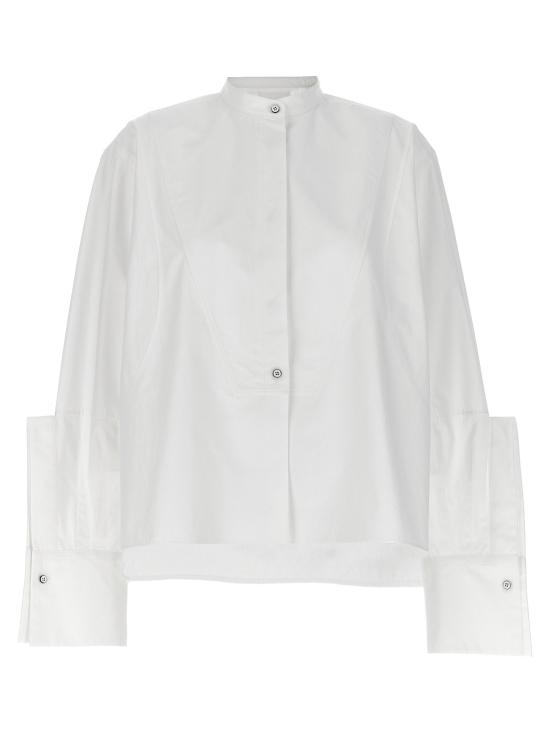  질샌더 셔츠 LDJ02DL0175J45202100 WHITE
