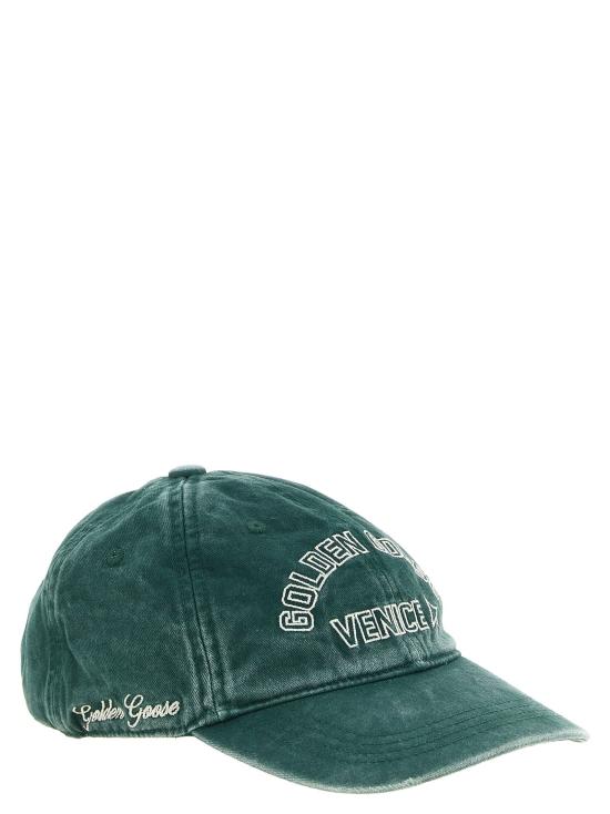  골든구스 볼캡 LDGUP02837P0026183598035980 DARK OLIVE GREEN - GOLDEN GOOSE