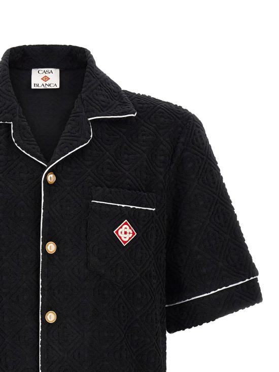  카사블랑카 셔츠 LDMPF26SH08502BLACK - CASABLANCA