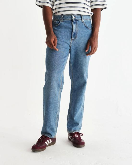  왁스 런던 데님 팬츠 SS25 DEN STR BPV MWA VINTAGE BLUE 36 - WAX LONDON