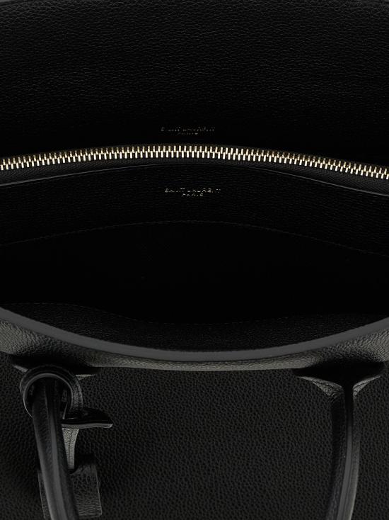  생로랑 토트백 LD631526DTI0W1000 BLACK - SAINT LAURENT