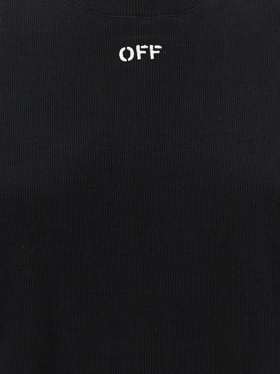  오프화이트 탑 LD2FA00678TW003W003 BLACK - OFF WHITE