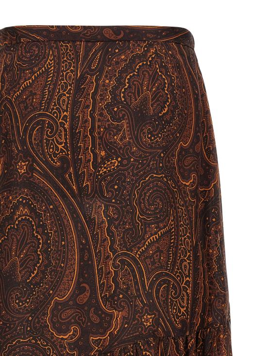  에트로 스커트 LDWRFA021999SA124X0865 BROWN - ETRO