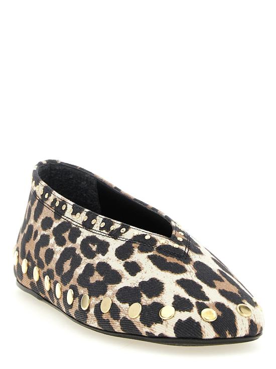  가니 스니커즈 LDD1020016859 LEOPARD PRINT - GANNI