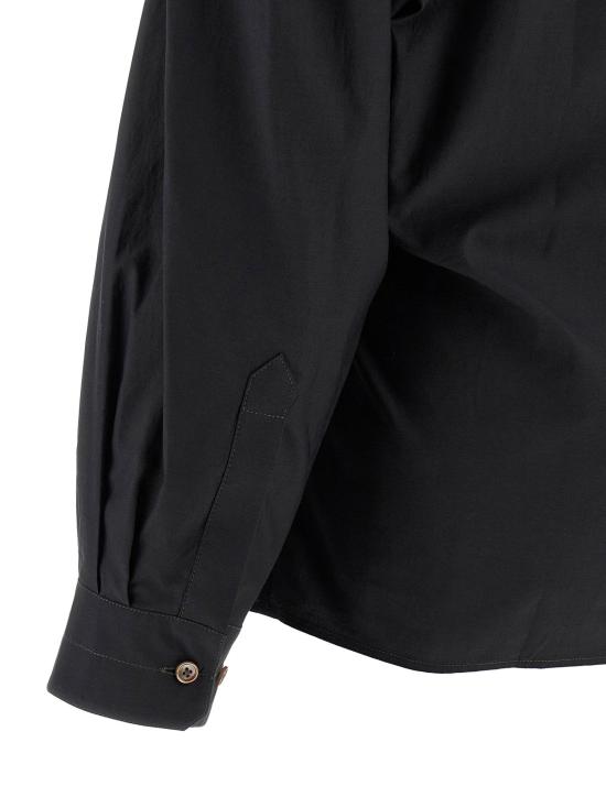  르메르 셔츠 LDSH1141LF1500BK998 BLACK - LEMAIRE