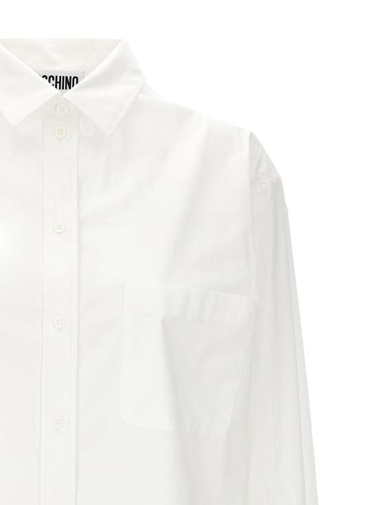  모스키노 셔츠 LDJ020204310001 WHITE - MOSCHINO