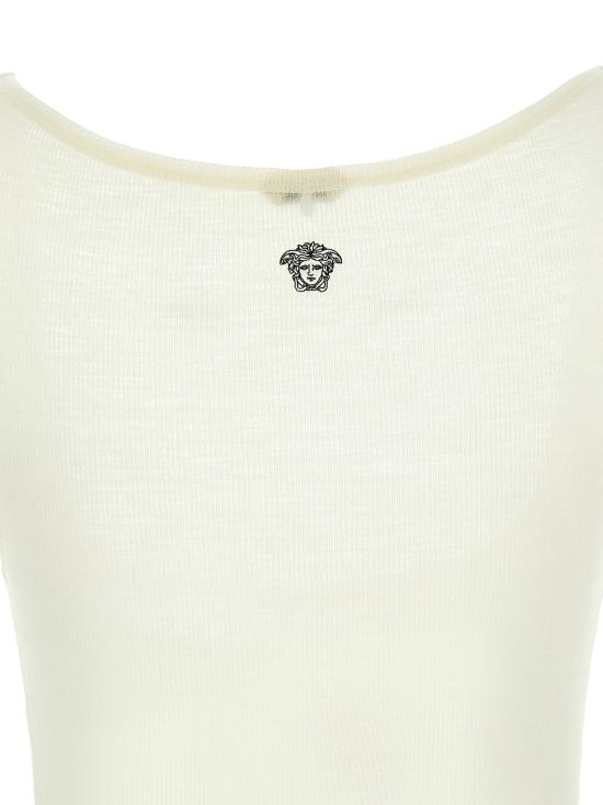 베르사체 민소매 티셔츠 LD10236981A175481W150 WHITE - VERSACE