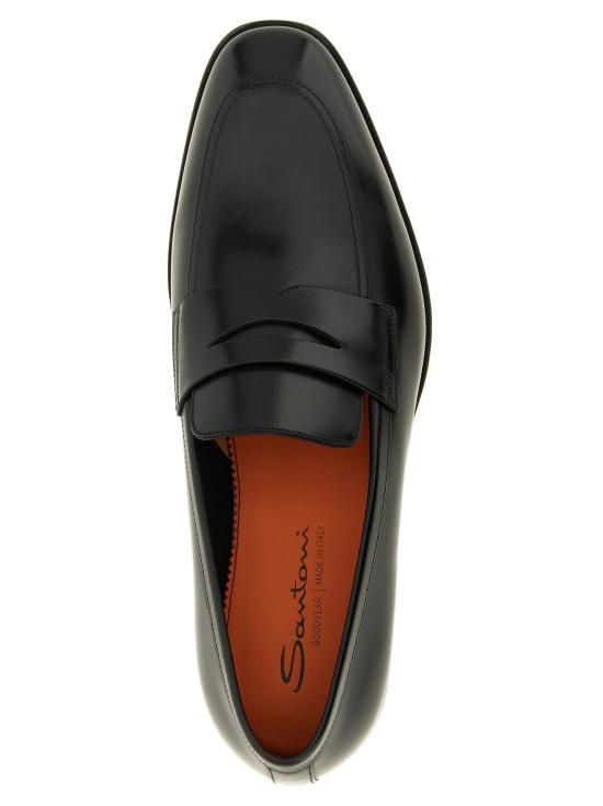  산토니 스니커즈 LDMCAD19385PL7HNTGN01N01 BLACK - SANTONI
