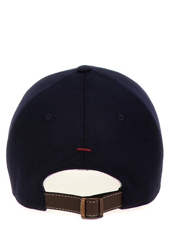  브루넬로 쿠치넬리 볼캡 LDM038P9850CFM33 NAVY - BRUNELLO CUCINELLI
