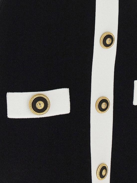  발망 점프수트 LDEF1R2390KH99EAB BLACK - BALMAIN