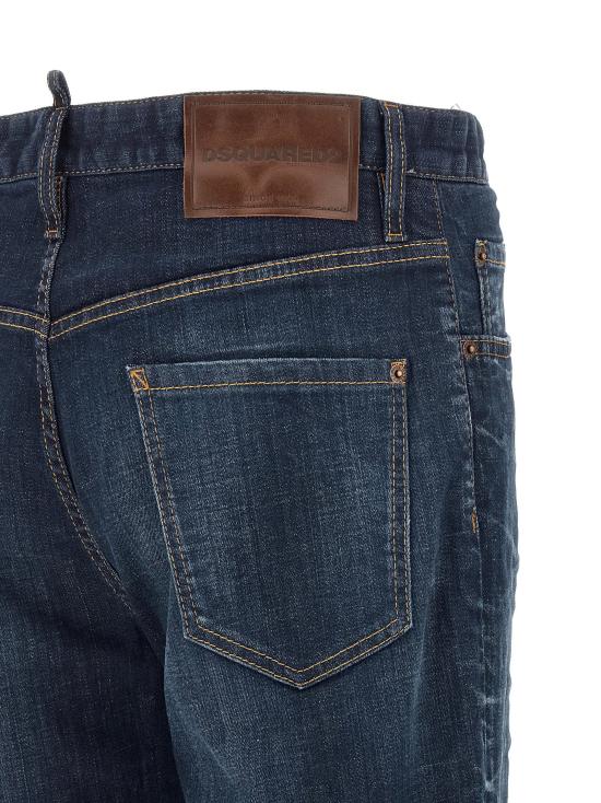  디스퀘어드2 데님 팬츠 LDS74LB1904D30010470 DARK BLUE - DSQUARED2
