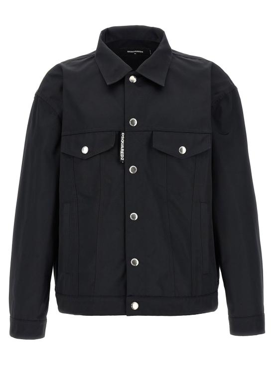  디스퀘어드2 자켓 LDS74AM1618D35272900 BLACK