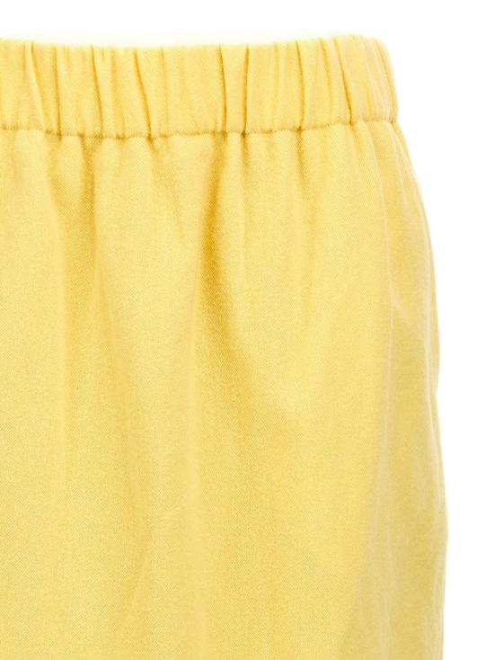 드리스 반 노튼 스커트 LD2420108409346206 YELLOW - DRIES VAN NOTEN