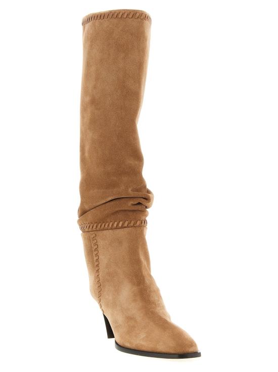  지미추 부츠 LDHARTSTITCHKB60HTWTOFFEE TAN - JIMMY CHOO