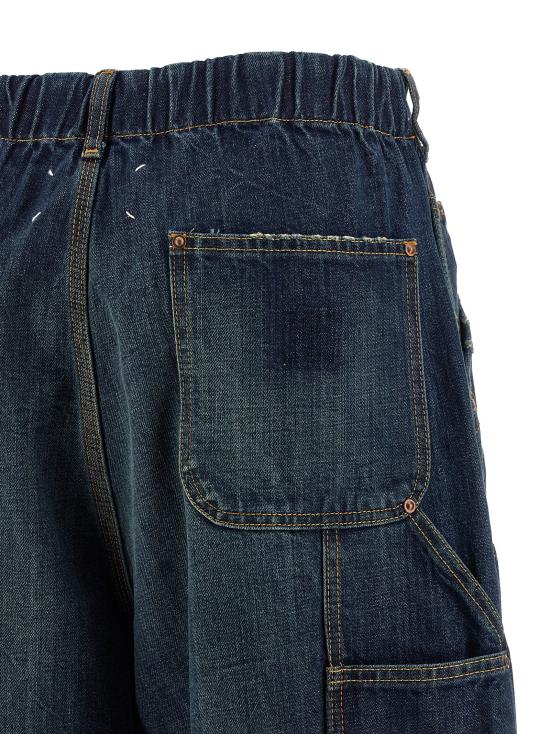  마르지엘라 데님 팬츠 LDS29KA0390M30037961 DARK BLUE - MAISON MARGIELA