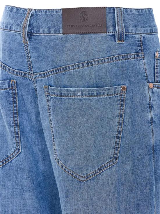  브루넬로 쿠치넬리 데님 팬츠 210000036299 BLUE - BRUNELLO CUCINELLI
