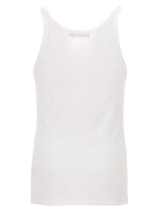  돌체앤가바나 민소매 티셔츠 LDG8PA8TFU7AVW0800 WHITE - DOLCE & GABBANA