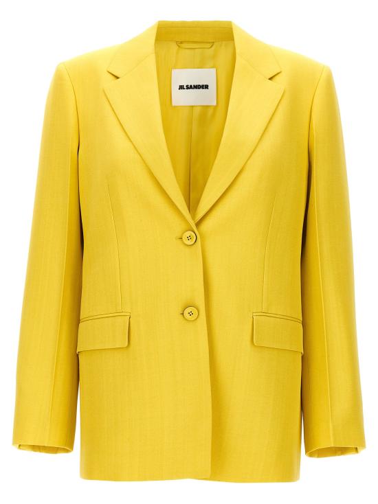  질샌더 자켓 LDJ02BN0153J65005341 YELLOW