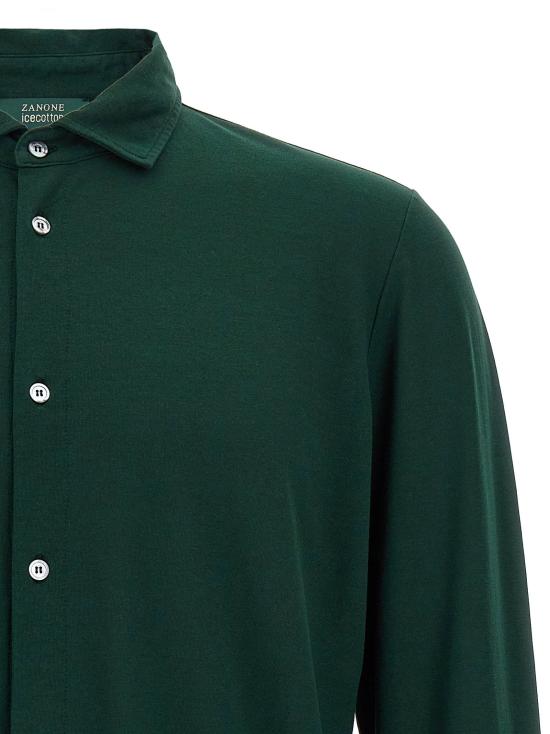  자노네 셔츠 LD815137ZG380Z3885 GREEN - ZANONE