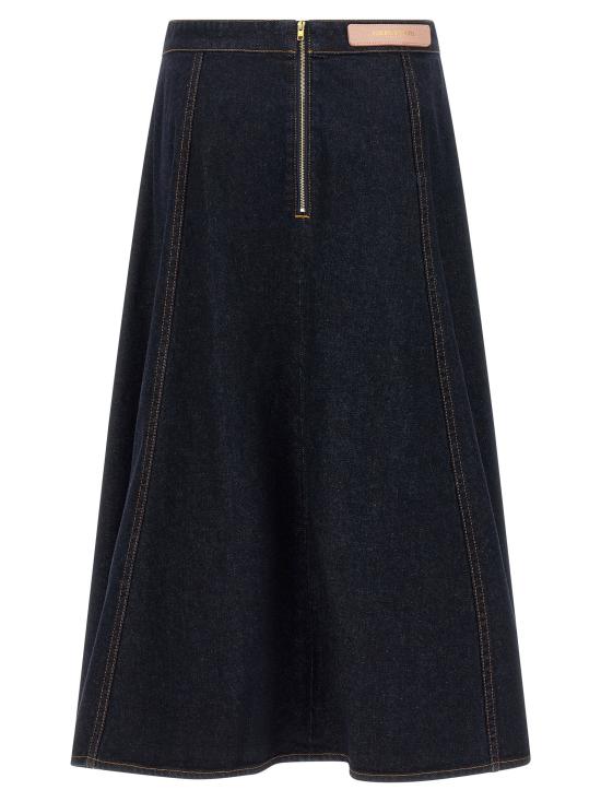  알베르타 페레티 스커트 LDA011566300290 DARK BLUE - ALBERTA FERRETTI