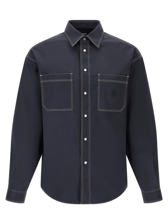  펜디 셔츠 LDFS1368B162F0QA2 NAVY