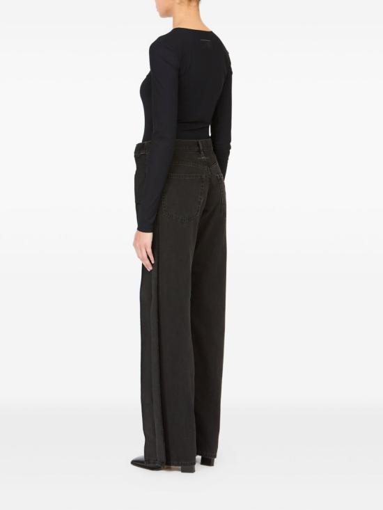  MM6 메종마르지엘라 데님 팬츠 S62LB0200M30011971 AI26 BLACK - MM6 MAISON MARGIELA
