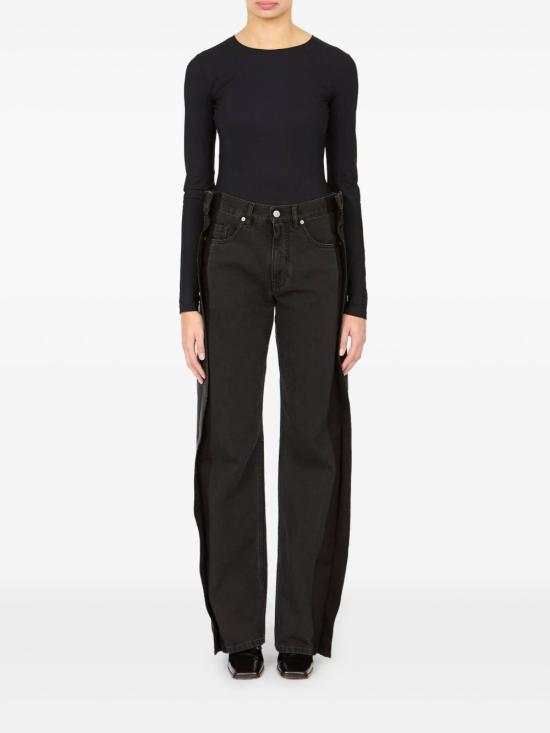  MM6 메종마르지엘라 데님 팬츠 S62LB0200M30011971 AI26 BLACK - MM6 MAISON MARGIELA