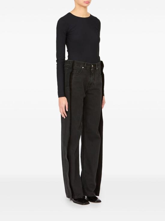  MM6 메종마르지엘라 데님 팬츠 S62LB0200M30011971 AI26 BLACK - MM6 MAISON MARGIELA