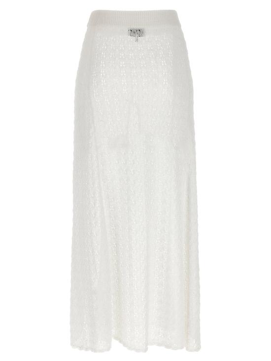  가니 스커트 LDK2546135 WHITE - GANNI