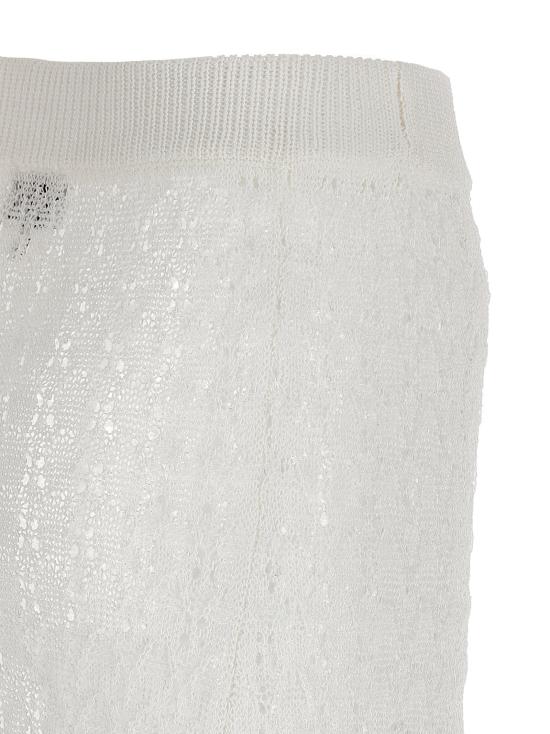  가니 스커트 LDK2546135 WHITE - GANNI