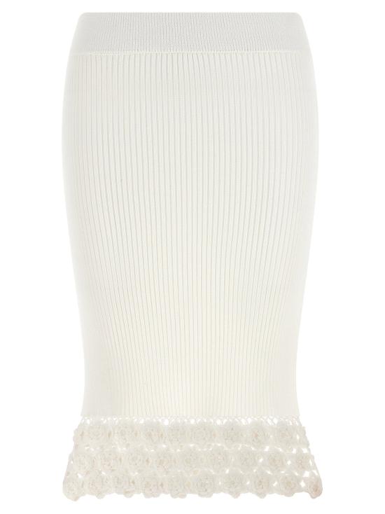  가니 스커트 LDA1090204135 WHITE