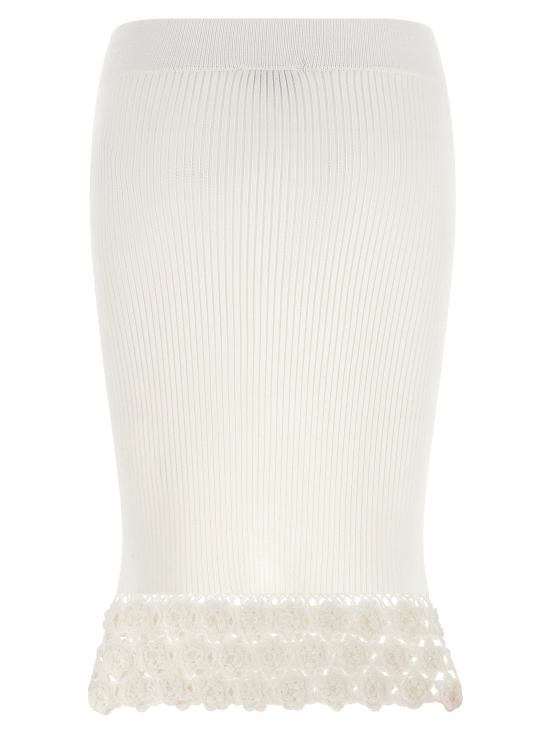  가니 스커트 LDA1090204135 WHITE - GANNI
