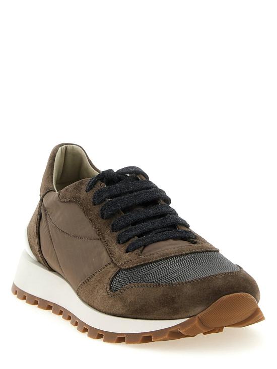  브루넬로 쿠치넬리 스니커즈 LDMZSFG1960PC8769 TAUPE - BRUNELLO CUCINELLI