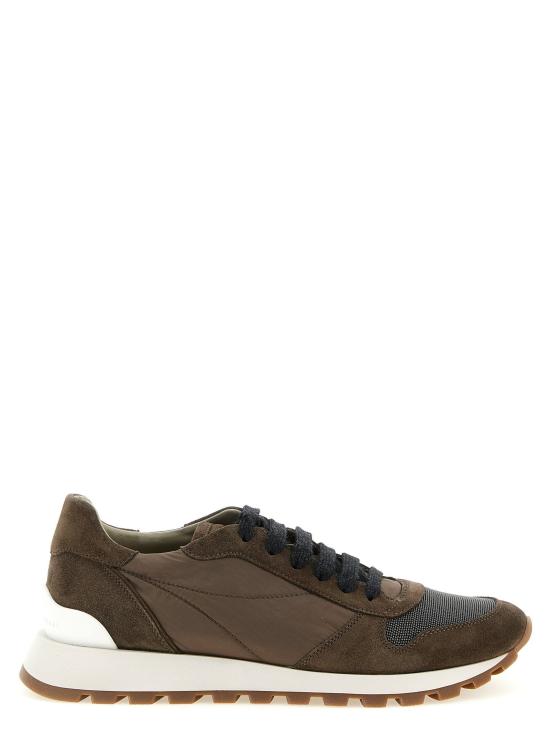  브루넬로 쿠치넬리 스니커즈 LDMZSFG1960PC8769 TAUPE