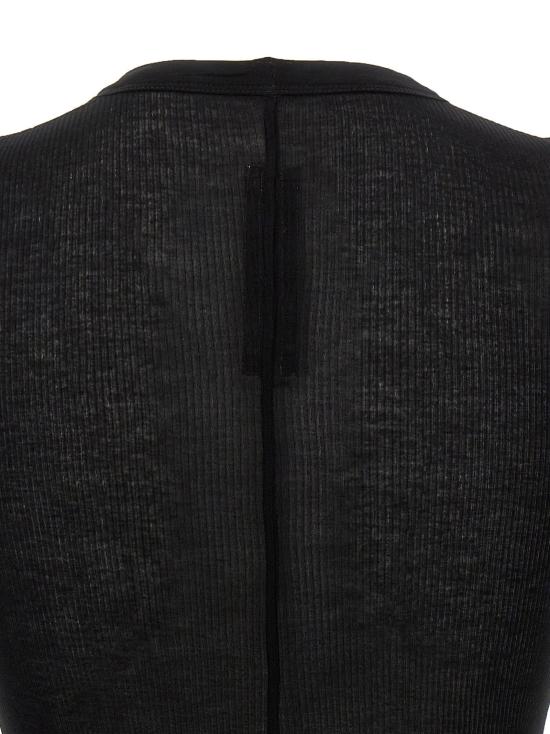  릭 오웬스 탑 LDRU02F4250RC09 BLACK - RICK OWENS
